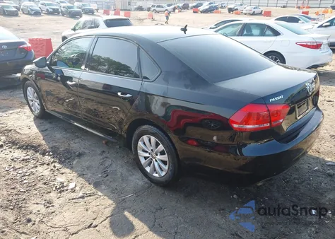 2012 Volkswagen Passat 2.5L S from USA, damaged, VIN 1VWAH7A33CC025327
